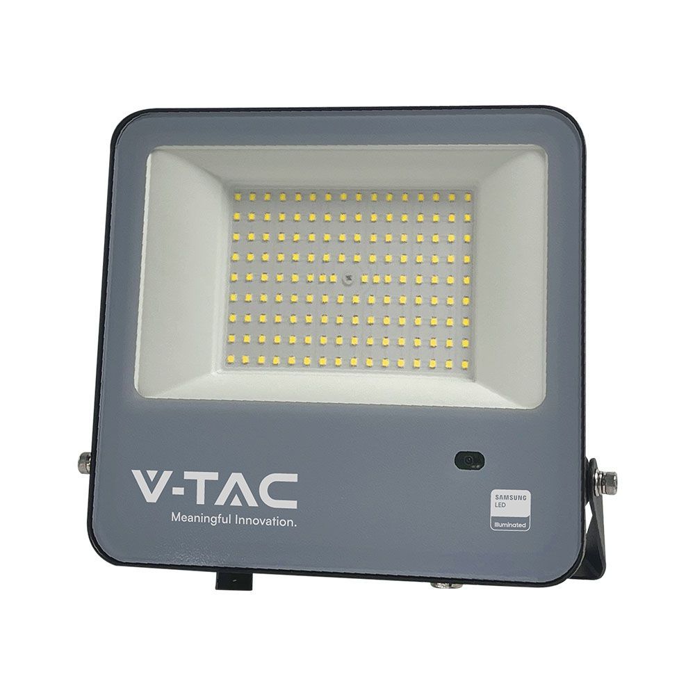 View 100w LED Floodlight With Photocell 6500K IP65 Black information