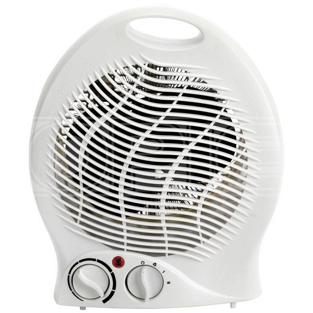 View Status 2000w Fan Heater White With Adjustable Thermostat information
