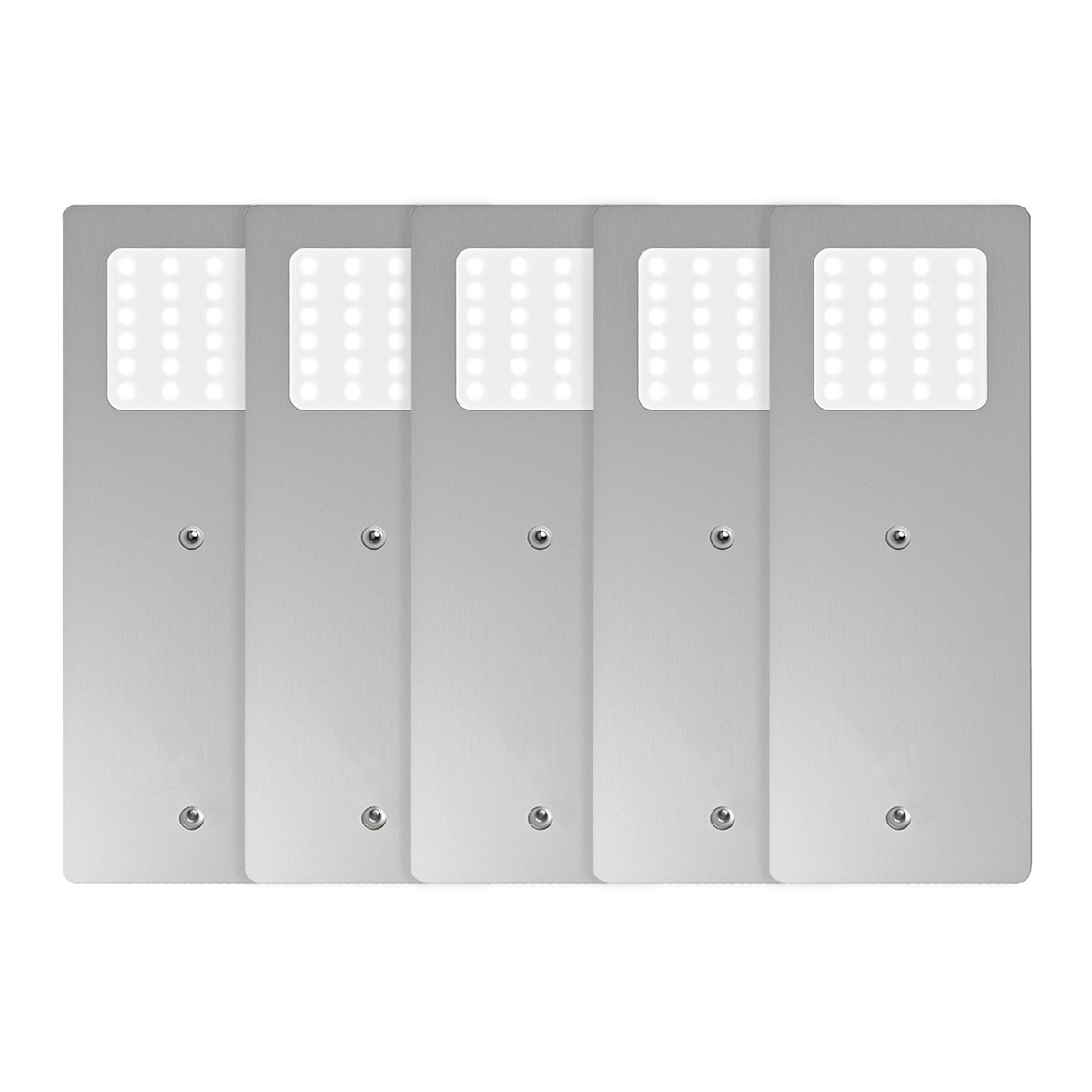 View 5 x Recti Superslim 5w LED Cabinet Lights information