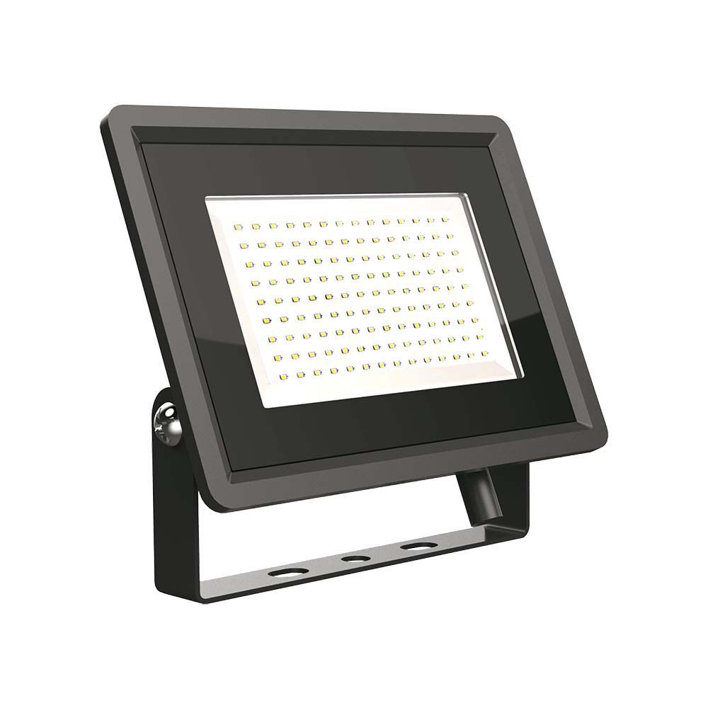 View 100w Black LED Floodlight in Cool White 6500K information
