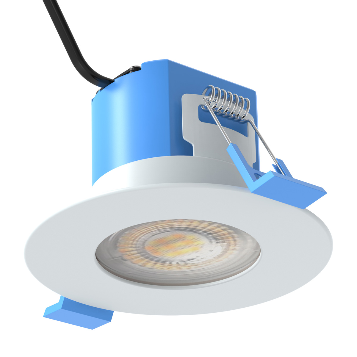 View 6w Colour Adjustable Fire Rated Downlight White information