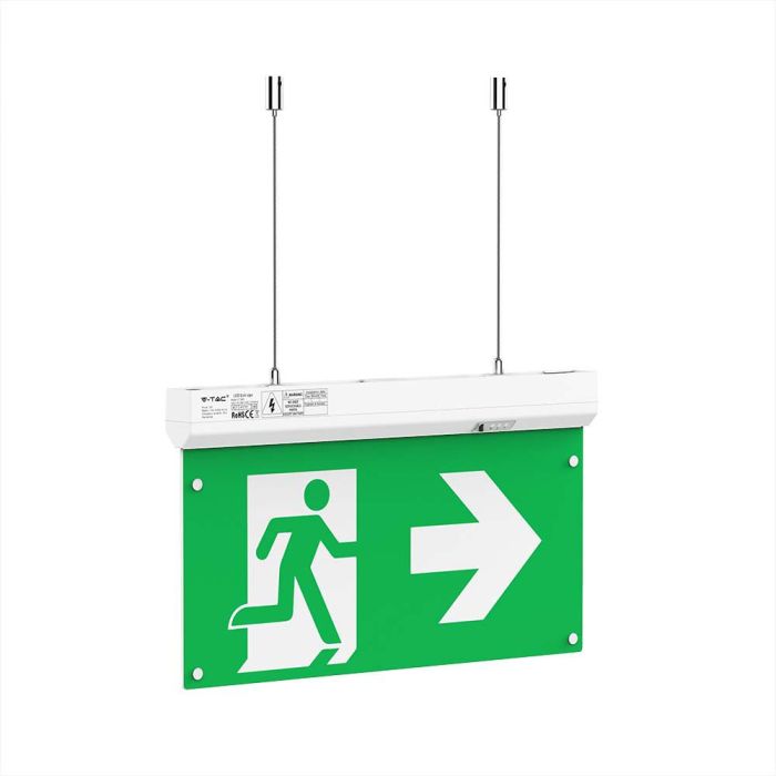 View 4in1 LED Emergency Exit Light Self Test information