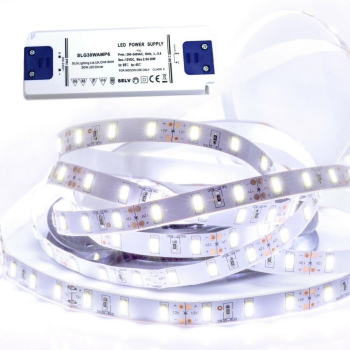 LED Tape Kit, 1 to 6m Long, Ultra Bright