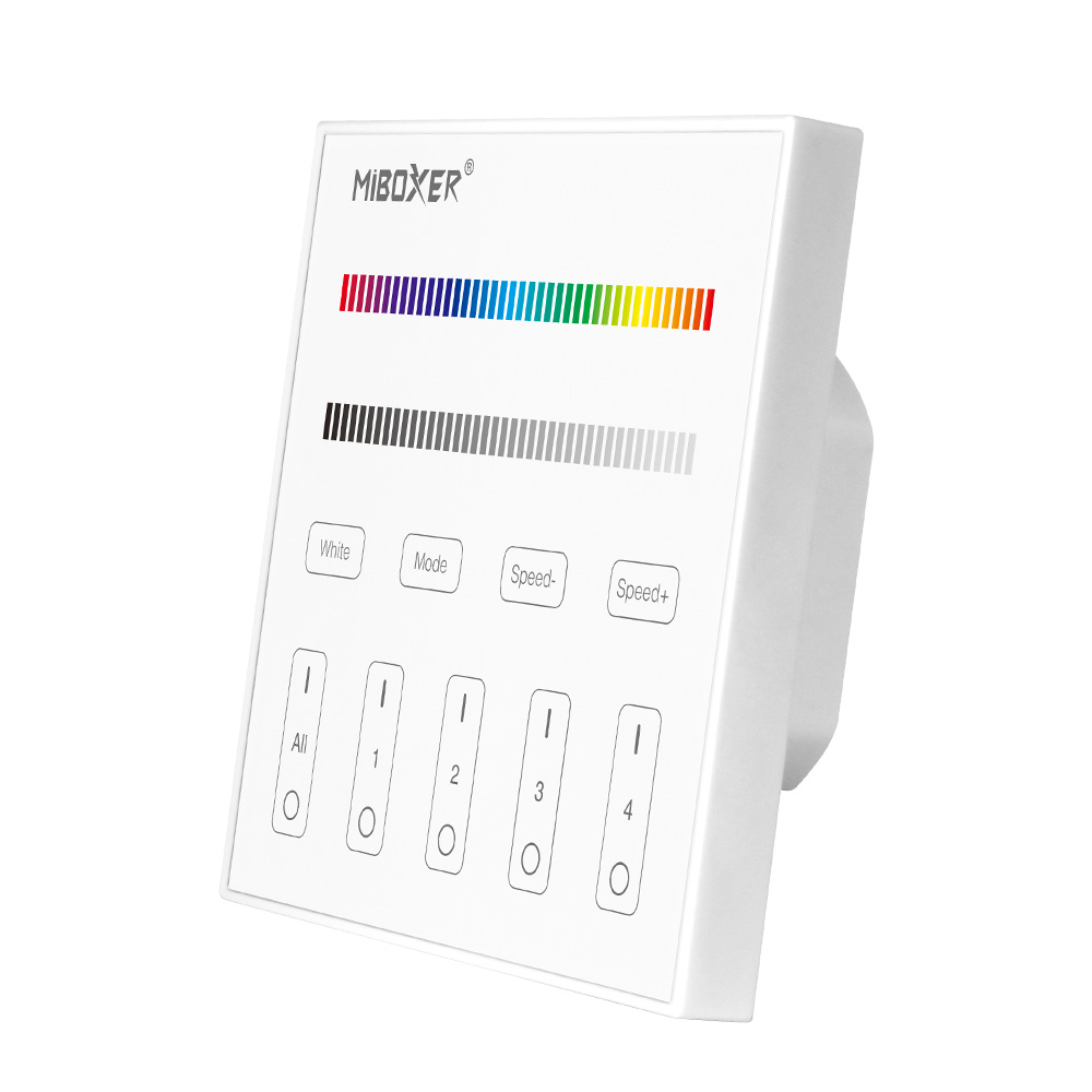 View RGB RGBW Wall Mounted Mains Powered LED Controller information