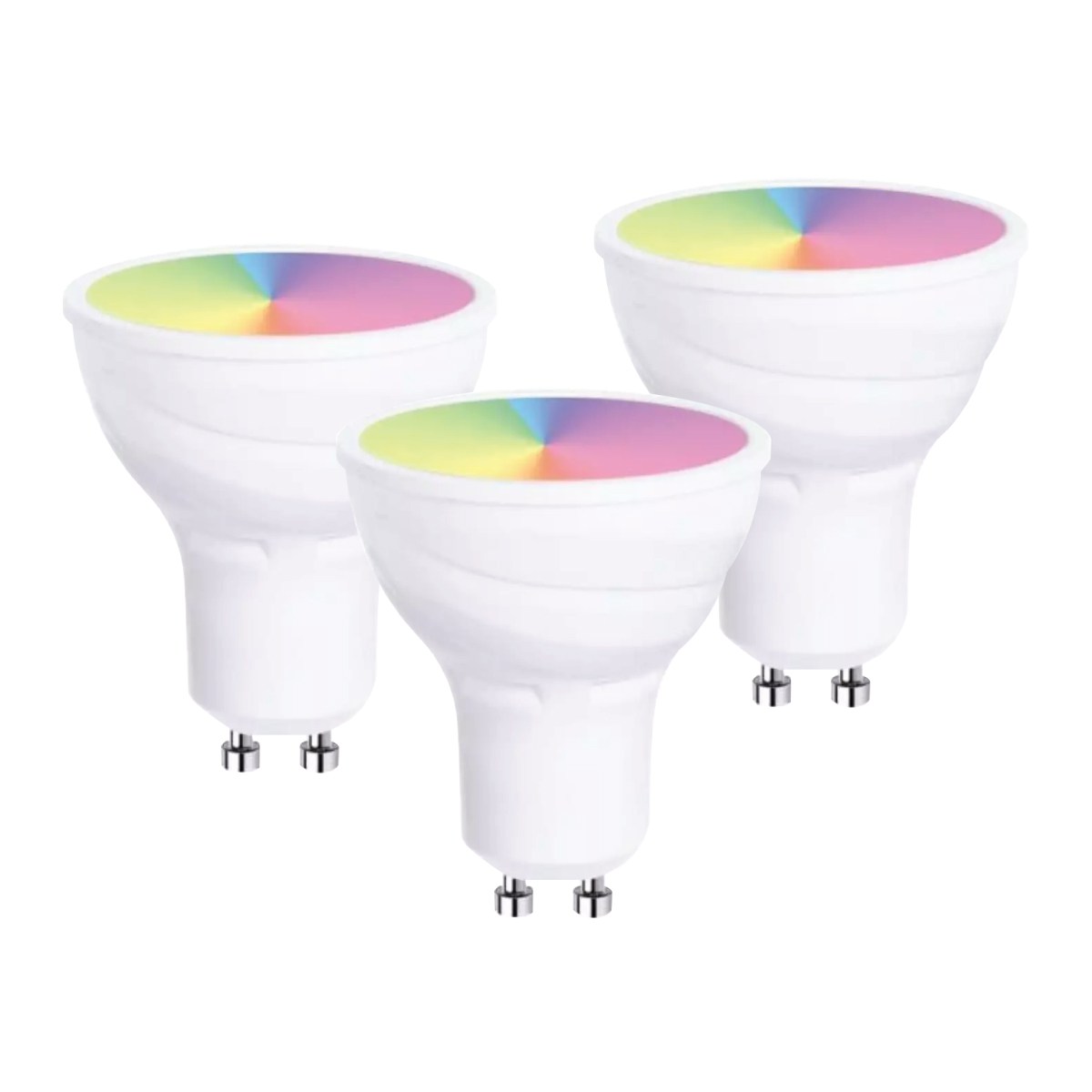 View Pack of 3 Smart RGB W GU10 Bulb Colour Changing information