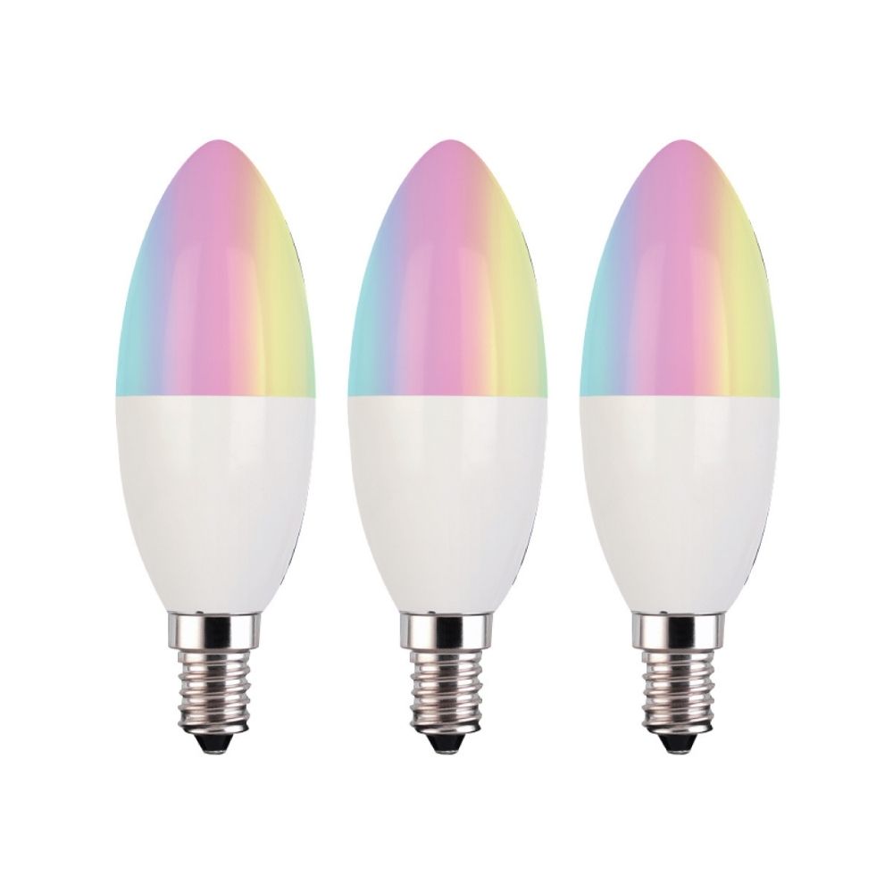 View Pack of 3 Smart LED 45w Candle Bulb information