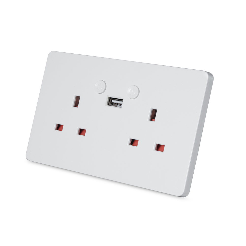 View Smart WiFi Double Socket With USB information