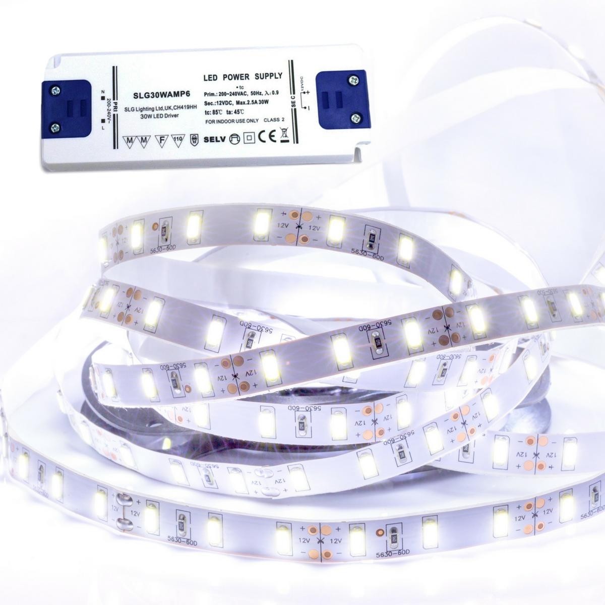 View LED Tape Kit Cool Warm Natural White 1 to 6 Metres information