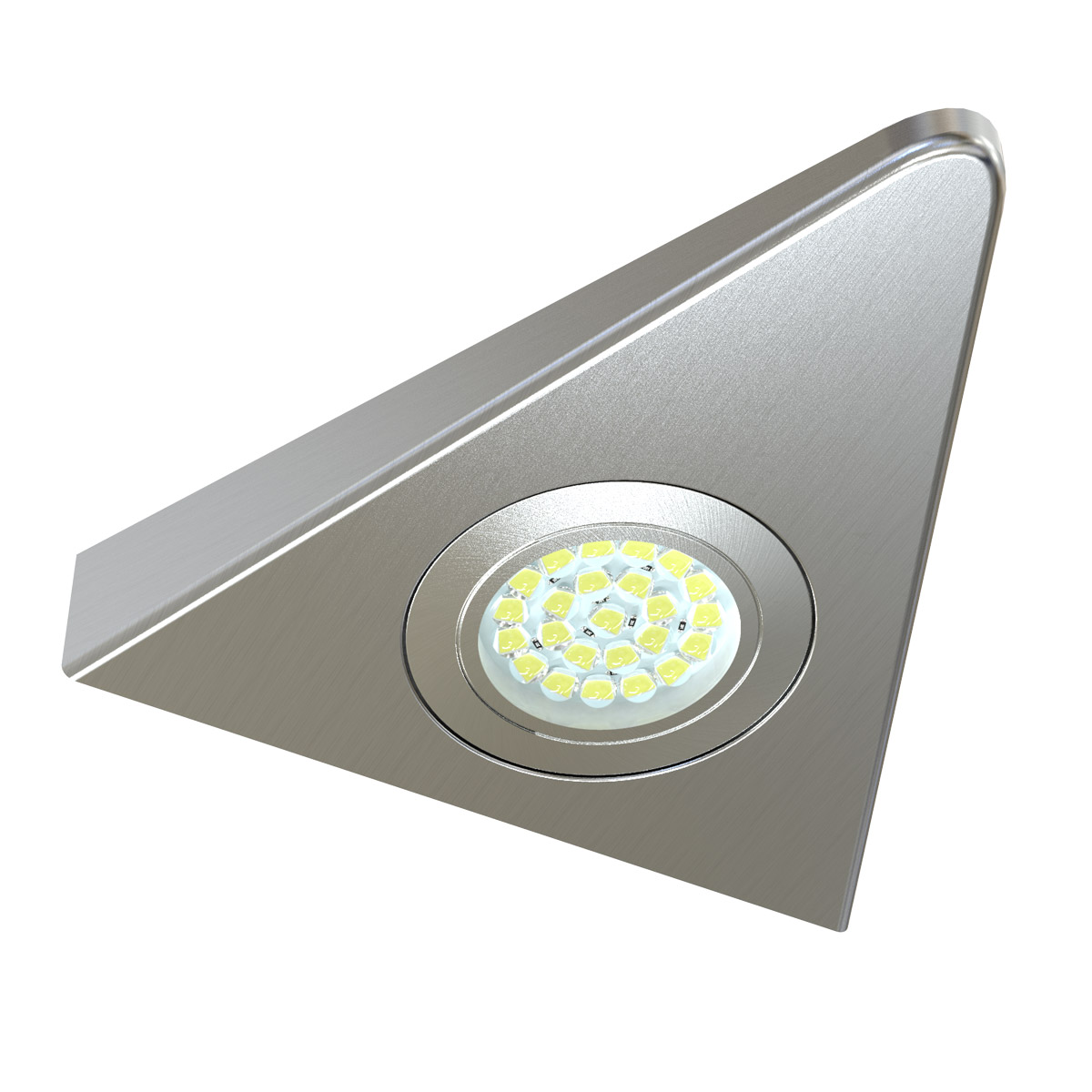 View Super Slim High Power 18w LED Triangle CabinetLight Cool White or Warm White information