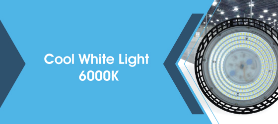 100w LED high bay light - Cool White Light 6000K