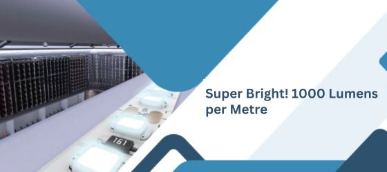10w Cool White LED Strip - Super Bright! 1000 Lumens per Metre