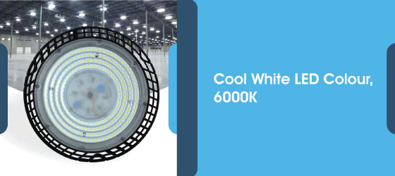 150w LED High Bay Light - Cool White LED Colour, 6000K