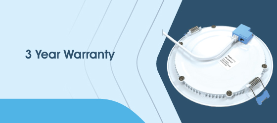 15w Circular CCT LED Panel - 3 Year Warranty