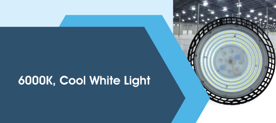 200w LED high bay light - 6000K, Cool White Light