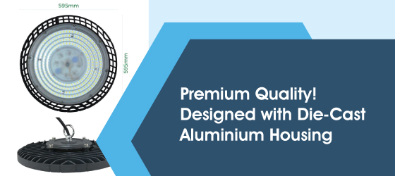 200w LED high bay light - Premium Quality! Designed with Die-Cast Aluminium Housing