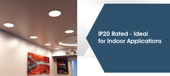 24w Circular CCT LED Panel - IP20 Rated - Ideal for Indoor Applications