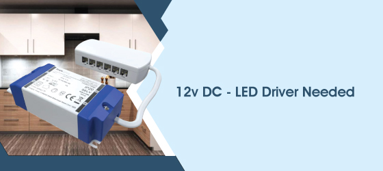 400 Lumens LED Cabinet Light, CCT - 12v DC - LED Driver Needed