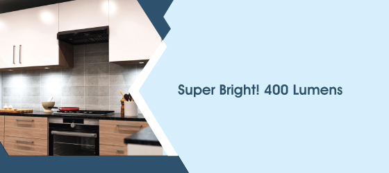 400 Lumens LED Cabinet Light, CCT - Super Bright! 400 Lumens
