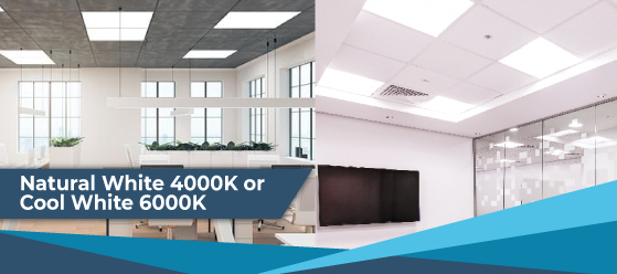 40w Square LED Panel - Natural White 4000K or Cool White 6000K