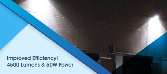 50w LED flood light - Improved Efficiency! 4500 Lumens & 50W Power