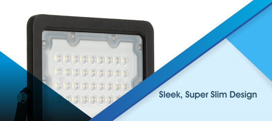 50w LED flood light - Sleek, Super Slim Design