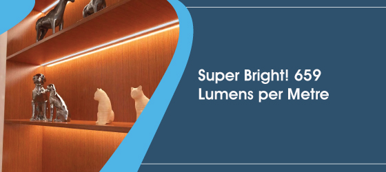5w Natural White LED Strip - Super Bright! 659 Lumens per Metre