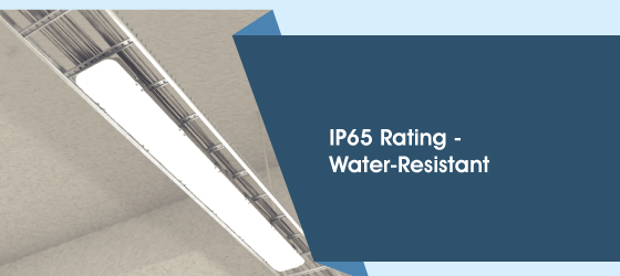 60w IP65 CCT LED Batten with Emergency Module, 150CM - IP65 Rating - Water-Resistant