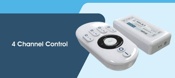 Colour Adjustable Controller Set - 4 Channel Control