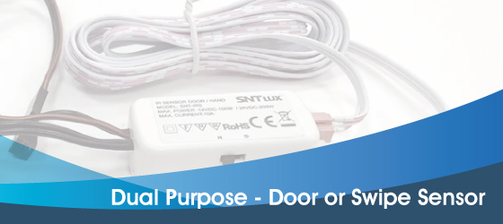 Micro Infra Red Door and Swipe Sensor - Dual Purpose - Door or Swipe Sensor