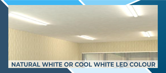5ft LED batten 4000K - Natural White LED Colour, 4000K
