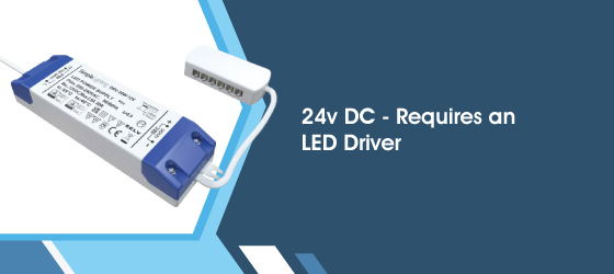 Neon Flex Strip Light - 24v DC - Requires an LED Driver