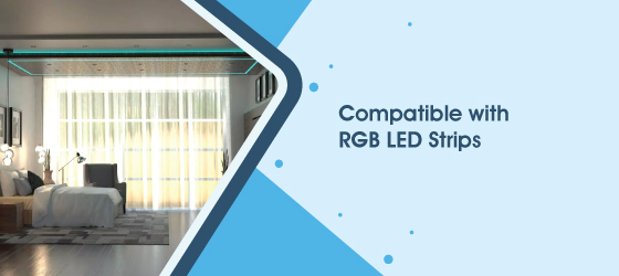 RGB LED Controller Kit - Compatible with RGB LED Strips