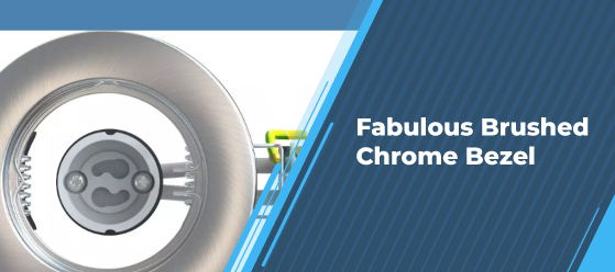 Recessed Downlight Brushed Chrome - Fabulous Brushed Chrome Bezel
