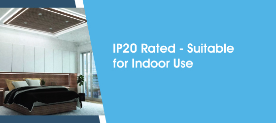 Surface Mounted LED Profile, Black - IP20 Rated - Suitable for Indoor Use