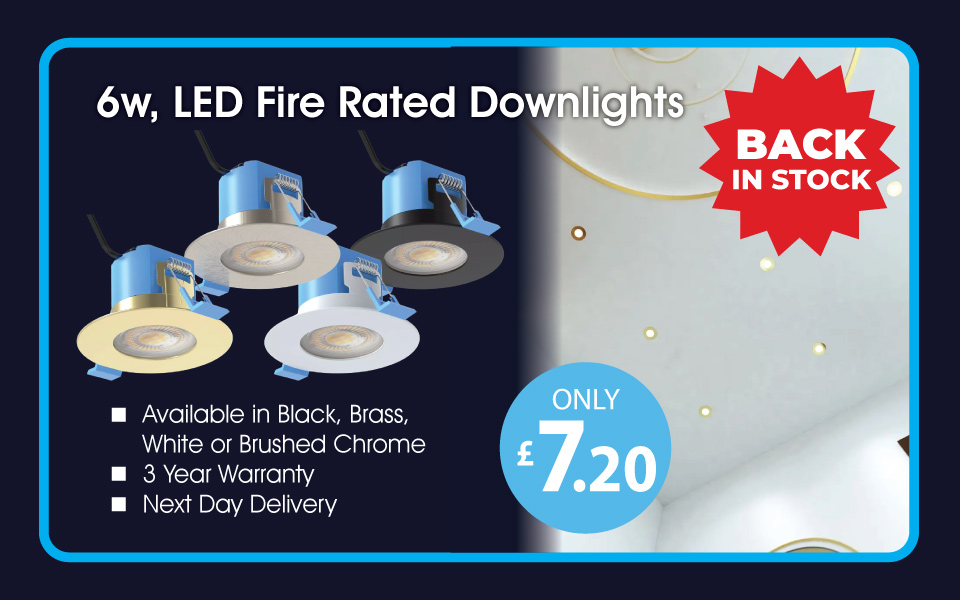 LED DOwnlight, now back in stock - Only £7.20