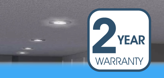 recessed downlight - 2-year warranty